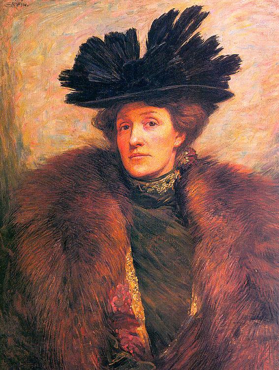 Walter Griffin Portrait of a Lady
